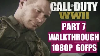 CALL OF DUTY WW2 Gameplay PC Mission 7 - DEATH FACTORY [1080P 60FPS ULTRA SETTINGS] No Commentary