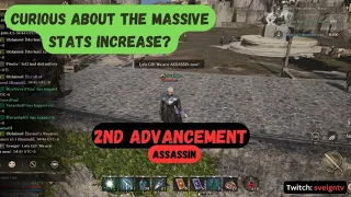 NIGHTCROWS [2nd Advancement ASSASSIN] Massive STATS increase! #nightcrows