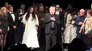 Phantom of the Opera -Last Broadway Performance Curtain Speech (4/16/23)