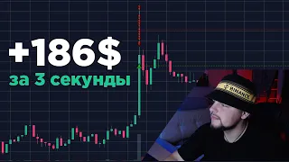 ШОО?! 186$ за 3 секунды? А так можно было? Трейдинг Криптовалют на Binance Futures! Скальпинг Бинанс