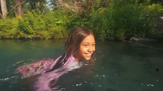 Beautiful hot spring in British Columbia