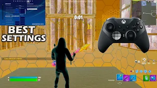 Xbox Elite Series 2 Controller😈(Chapter 5 Fortnite Gameplay) 4K + *NEW* BEST CONTROLLER SETTINGS!