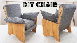 КРЕСЛО своими руками DIY мебель ПРОЦЕСС ИЗГОТОВЛЕНИЯ