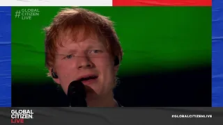 Ed Sheeran Performs 'Thinking Out Loud' Live in Paris | Global Citizen Live