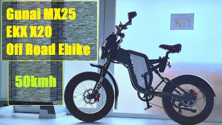 EKX X20 // Gunai Mx25 Unboxing //vélo électrique 1000-2000w // FR version