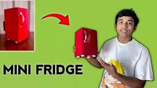 How To Make MINI FRIDGE easily at home || Low cost DIY
