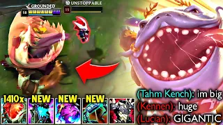 SIZE MATTERS.. BIGGEST TAHM KENCH EVER