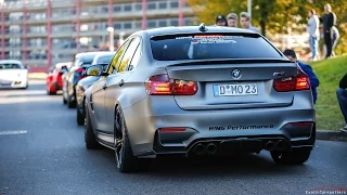 575 HP BMW M3 F80 w/ Akrapovic Evolution Race Exhaust - LOUD Revs & Crackles !