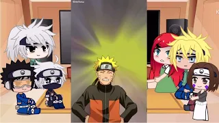 👒 Team Minato + Kushina react to ... ❓❓❓ || 🎒 Naruto react compilation 🎒