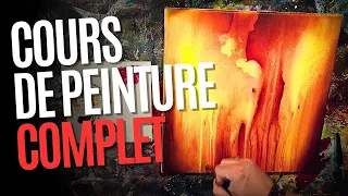 🎨 COURS DE PEINTURE ABSTRAITE à l'acrylique (Cours de peinture complet et gratuit)