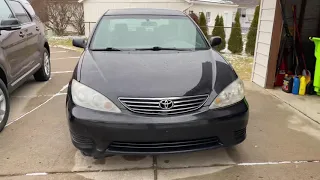 2006 Toyota Camry Start up and walk around 170,000 miles