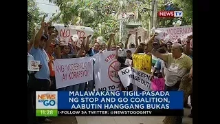 NTG: Malawakang tigil-pasada ng Stop and Go Coalition, aabutin hanggang bukas