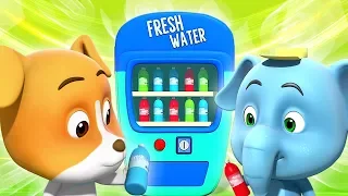 Vending Machine Funny Cartoon | वेंडिंग मशीन | Loco Nuts | Kids Cartoon | Kids Tv Marathi Balgeet