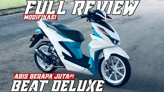 FULL REVIEW MODIFIKASI HONDA BEAT DELUXE 2020 SI HELIOS DANA PELAJAR🔥 - Habis Berapa Juta?🤔