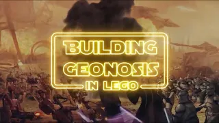 Building Geonosis In LEGO Trailer