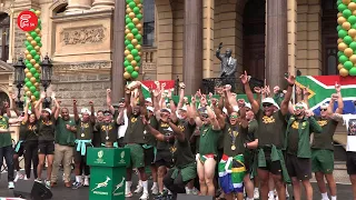 THE SPRINGBOKS TROPHY TOUR - CAPE TOWN