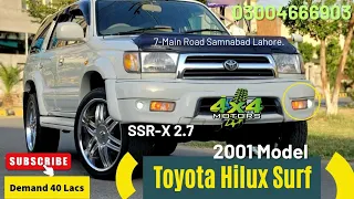 Toyota Hilux Surf SSR-X 2001 Model 2.7 | Sale Review Video | #4x4 03004666903