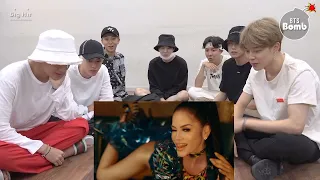 BTS react Natti Natasha Ft Anitta Te Lo Dije #bts #btsreact #anitta #nattinatasha #btsanitta