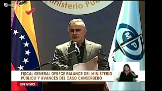 Abren Caso Canserbero: Fiscal General Tarek William realiza rueda de prensa, 23 noviembre 2023