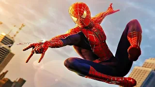 Spider-Man PS4 - Raimi Suit Gameplay (Spider-Man 2002 Tobey Maguire)