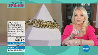 Connie Craig Carroll Jewelry Meghan Beaded Bracelet 3pie...