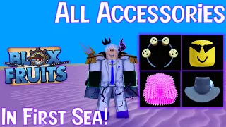 All Accessories Locations in First Sea - Blox Fruits