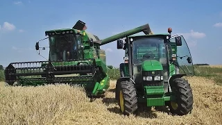 Pokazy Żniwne John Deere W330 Rol-Mech Radymno Odd.Szczucin