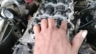 how to disassemble toyota hilux 2KD 2012 model top overhaul.