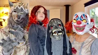 HALLOWEEN Best costumes & Scary props