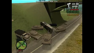 What  happens  if you  get inside train on six star wanted level  😂🤣🤣- Gta San Andreas