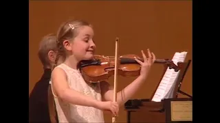 Alma Deutscher plays her own sonata (1st movement)