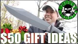 $50! -- Top 10 Best Gift Ideas For Men: Outdoor / Everyday Carry Gear | Christmas Gift Ideas For Him