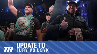 A Massive Update on Talks Between Tyson Fury & Oleksandr Usyk On Potential Undisputed Fight