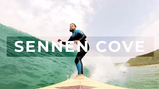 SURFING Cornwall : Super Fun Waves At SENNEN COVE