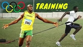 USAIN BOLT Hard Training For Olympic Games - Running Motivational Video 2020