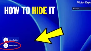 How To Hide Administrator Account From Login Screen in Windows 11 / 10 / 8/ 7 - hide admin account ✅