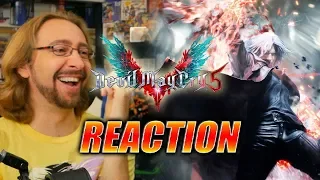 MAX REACTS: Dante Gameplay Reveal - DEVIL MAY CRY 5