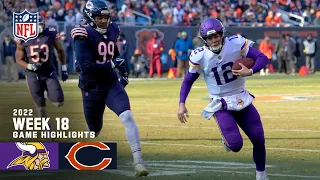 Minnesota Vikings vs. Chicago Bears | 2022 Week 18 Game Highlights