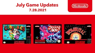 Super NES - July 2021 Game Updates - Nintendo Switch Online