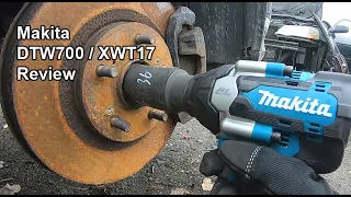 Makita DTW700 / XWT17 Mid Torque Impact Wrench Review