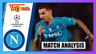 UNION BERLIN vs NAPOLI | Champions League | Review - Analysis - Player Ratings