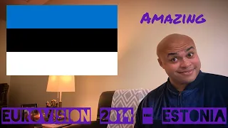 EUROVISION 2014 ESTONIA REACTION - 30th place “Amazing” Tanja