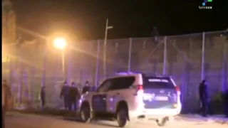 35 African immigrants jump Spain-Morocco border fence