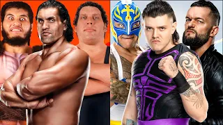 Team Great Khali Vs Team Dominik Mysterio WWE 2K22