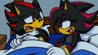 SHADINA & SHADOW SLEEP TOGETHER! - [Sonic Comic Dub]