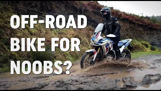 Is the 2020 Honda Africa Twin a good off-roader for novices? | 2 minute review