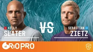 Kelly Slater vs. Sebastian Zietz - Round of 32, Heat 2 - Oi Rio Pro 2019