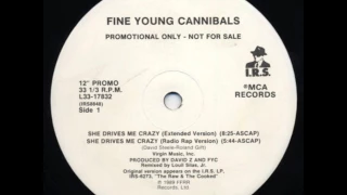 Fine Young Cannibals Featuring Monie Love - She Drives Me Crazy (LSJ 12"  Extended Version)