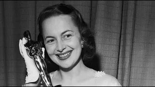 Olivia de Havilland wins Best Actress Oscar 1949 - with Clips!