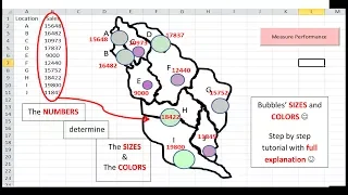 Excel VBA -  Auto change color and size of a shape